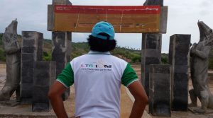 Pintu masuk pulau Rinca