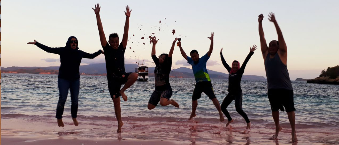 Pantai Pink - Sharing trip Komodo